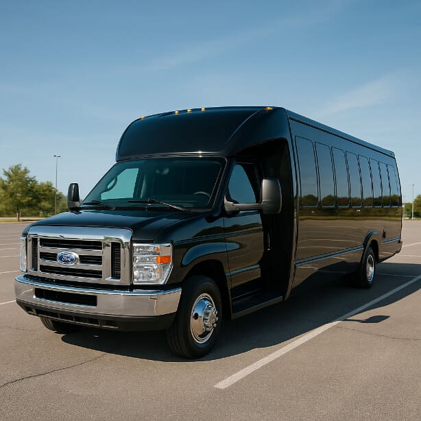 Elizabeth Shuttle Bus Rentals 18 Passenger Shuttle Bus