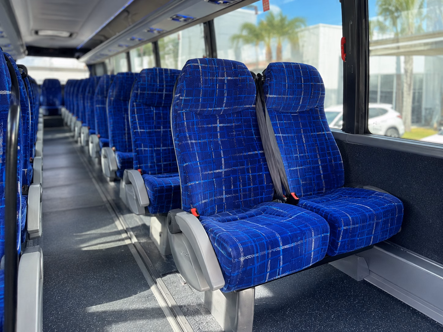 elizabeth construction and film crew shuttle buses