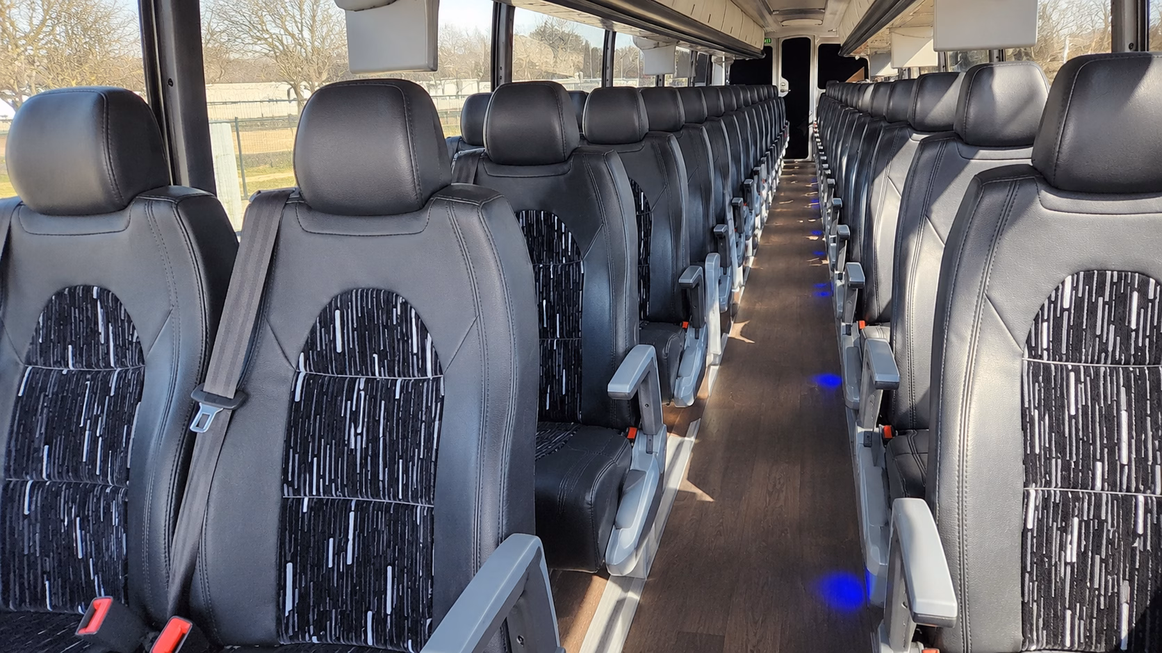 employee shuttles for elizabeth offices and job sites